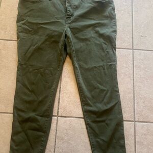 Womens Madewell Skinny Crop jeans